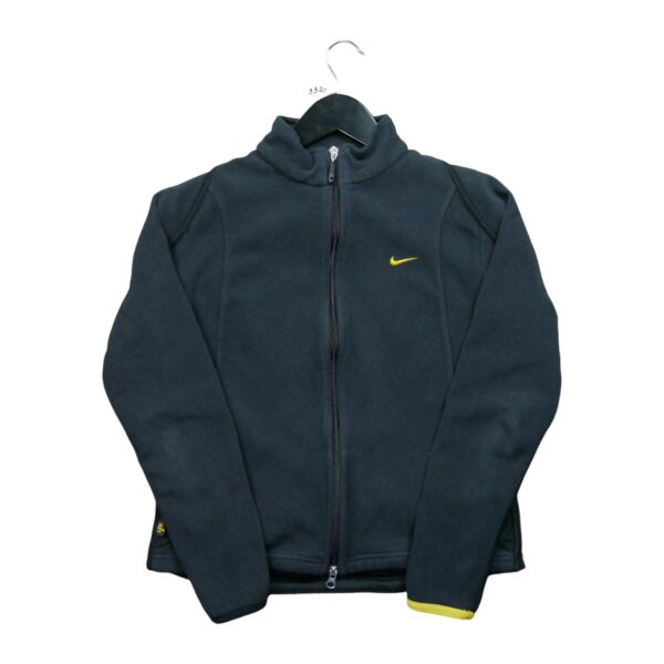 Veste polaires homme manches longues noir Nike Col Montant QWE3320