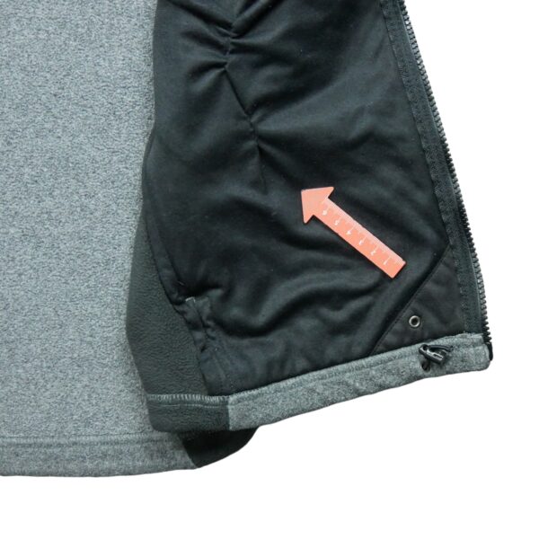 Veste polaires homme manches longues noir The North Face Col Montant QWE0465