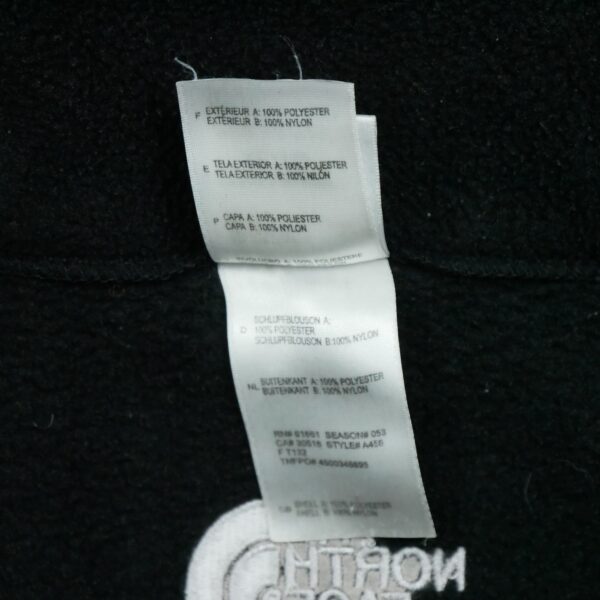 Veste polaires homme manches longues noir The North Face Col Montant QWE3687