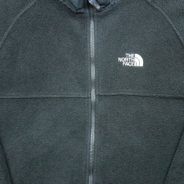Veste polaires homme manches longues noir The North Face Col Montant QWE3687