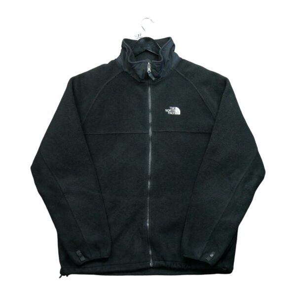 Veste polaires homme manches longues noir The North Face Col Montant QWE3687