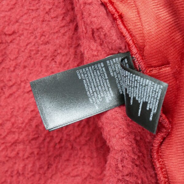 Veste polaires homme manches longues rouge The North Face Col Montant QWE3144