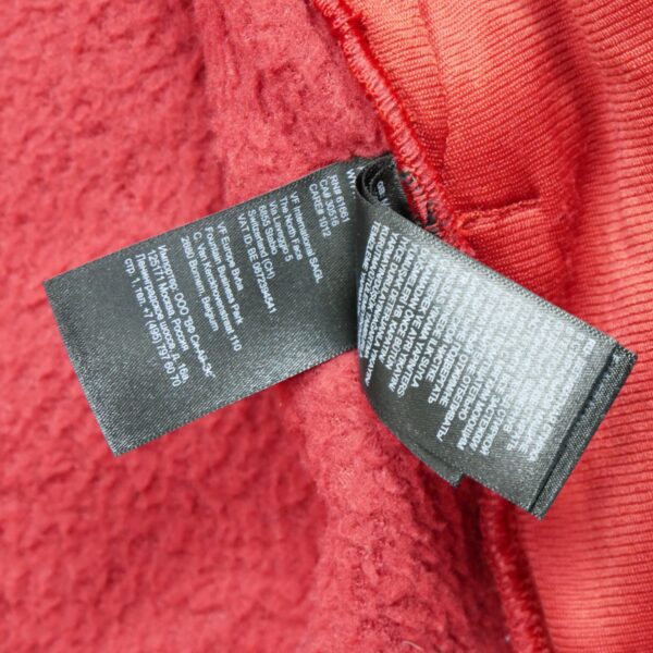 Veste polaires homme manches longues rouge The North Face Col Montant QWE3144