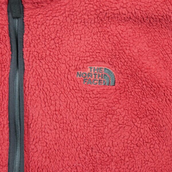 Veste polaires homme manches longues rouge The North Face Col Montant QWE3144