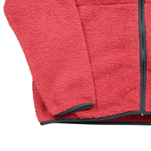 Veste polaires homme manches longues rouge The North Face Col Montant QWE3144