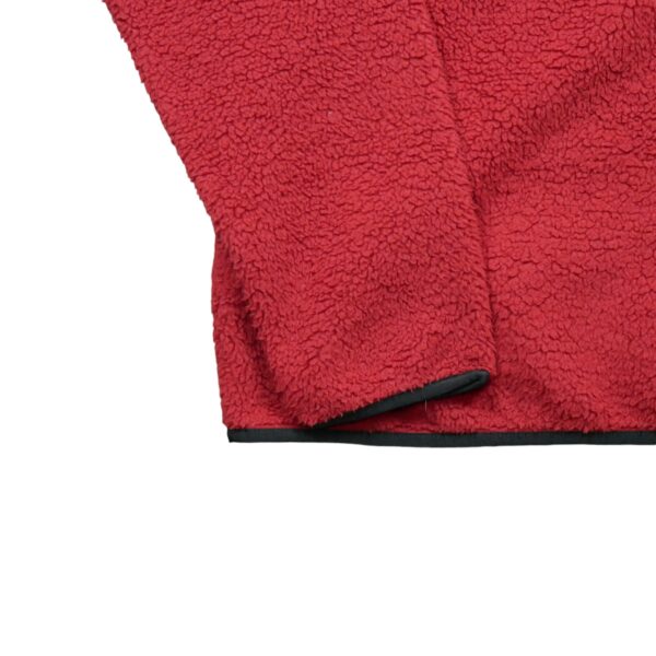 Veste polaires homme manches longues rouge The North Face Col Montant QWE3144