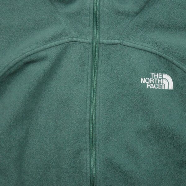 Veste polaires homme manches longues vert The North Face Col Montant QWE3523