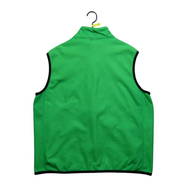 Veste polaires homme sans manches vert Polo Ralph Lauren Col Montant QWE1215