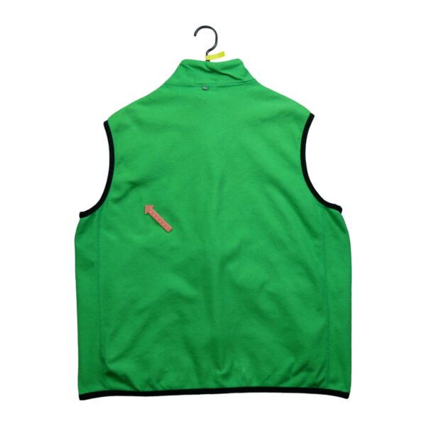 Veste polaires homme sans manches vert Polo Ralph Lauren Col Montant QWE1215