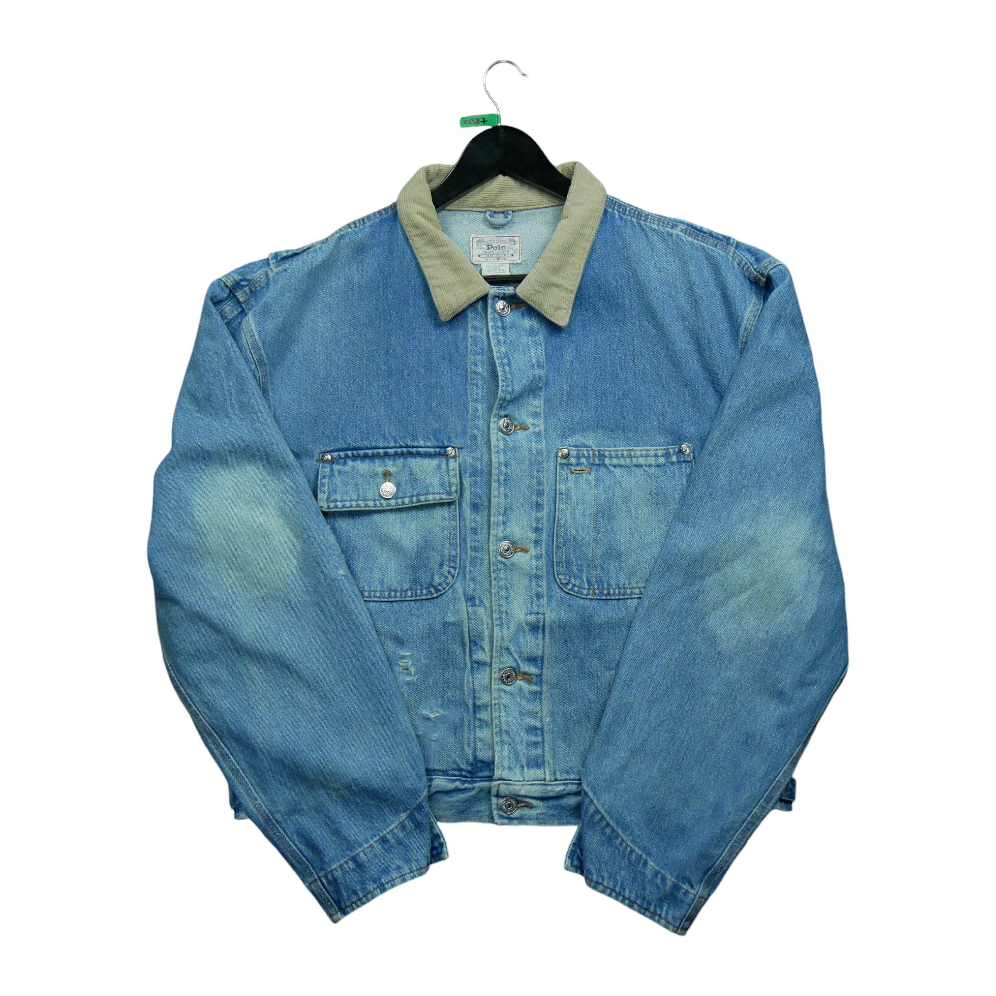 Veste en jean ralph lauren clearance