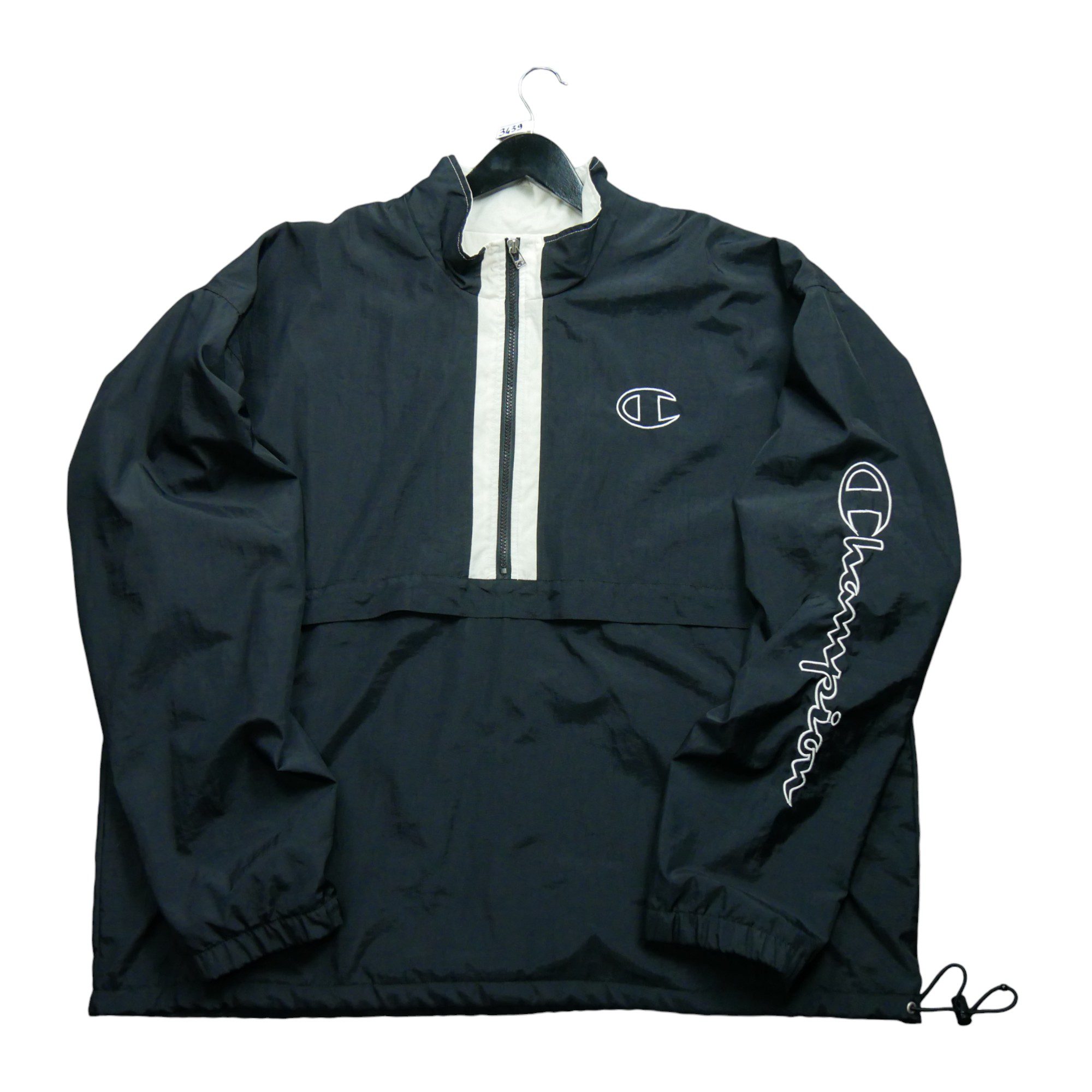 Seconde main Champion Coupe vent Vintage Y2K Homme Taille 2XL Noir Meduza Store
