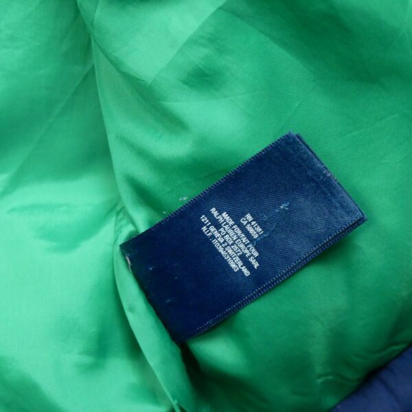 Doudoune enfant manches longues marine Polo Ralph Lauren Col Montant QWE2256