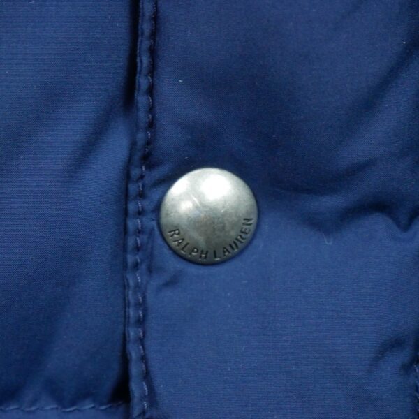 Doudoune enfant manches longues marine Polo Ralph Lauren Col Montant QWE2256