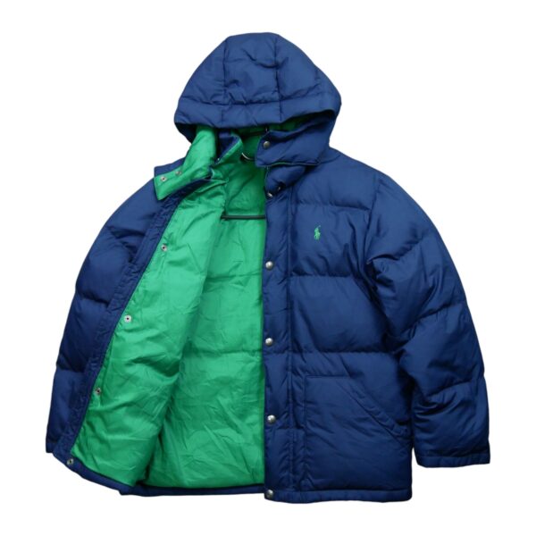 Doudoune enfant manches longues marine Polo Ralph Lauren QWE1045