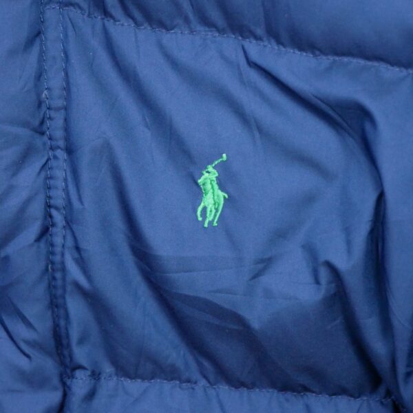 Doudoune enfant manches longues marine Polo Ralph Lauren QWE1045