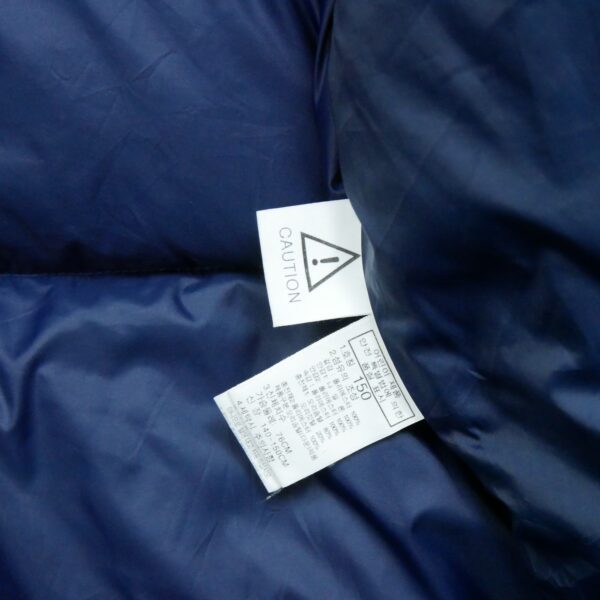 Doudoune femme manches longues bleu The North Face Col Montant QWE0055