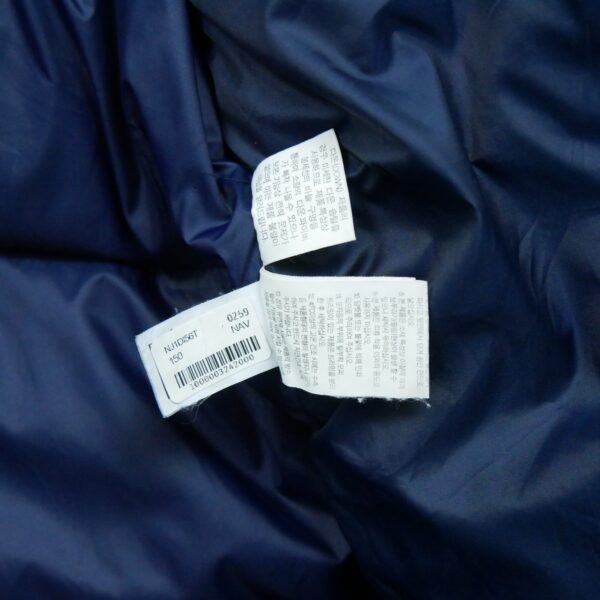 Doudoune femme manches longues bleu The North Face Col Montant QWE0055