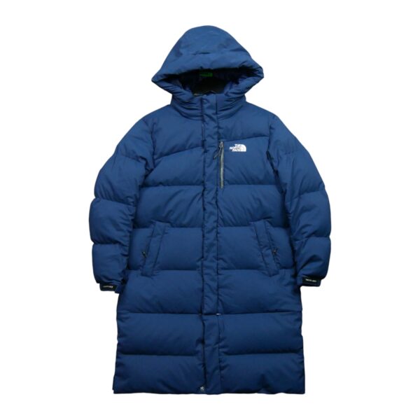 Doudoune femme manches longues bleu The North Face Col Montant QWE0055