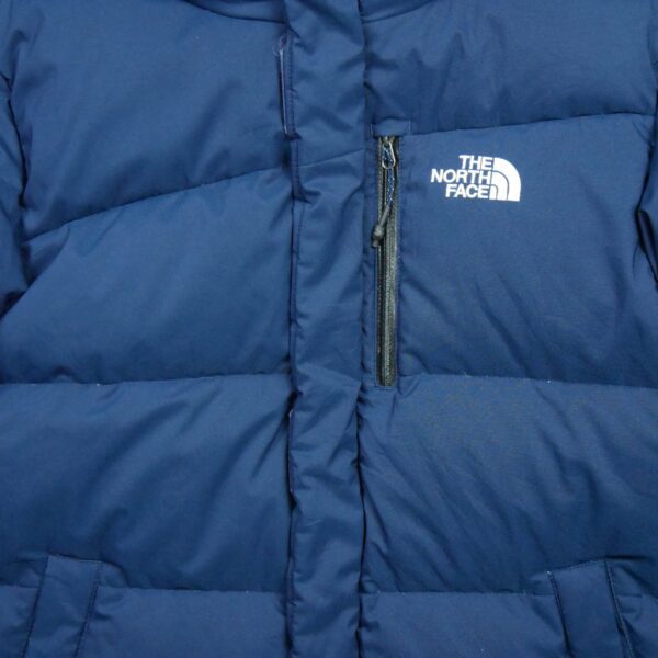 Doudoune femme manches longues bleu The North Face Col Montant QWE0055