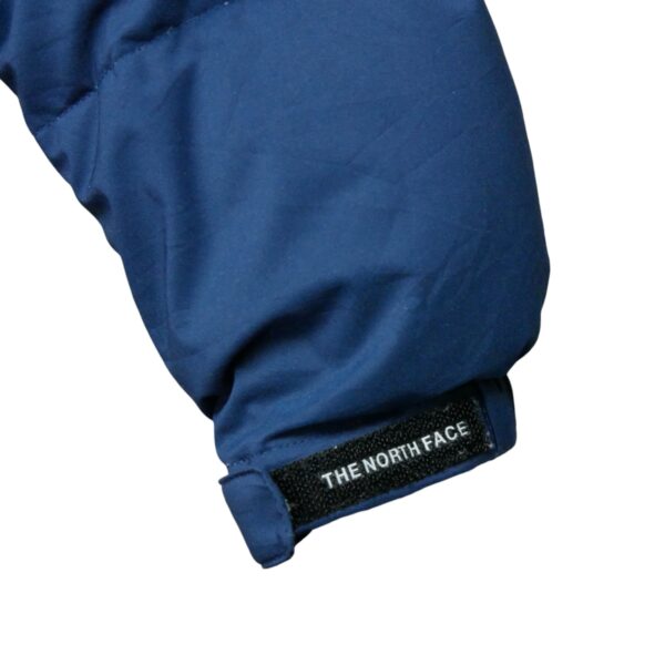 Doudoune femme manches longues bleu The North Face Col Montant QWE0055