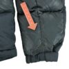 Doudoune femme manches longues noir Kappa Col Montant QWE2064