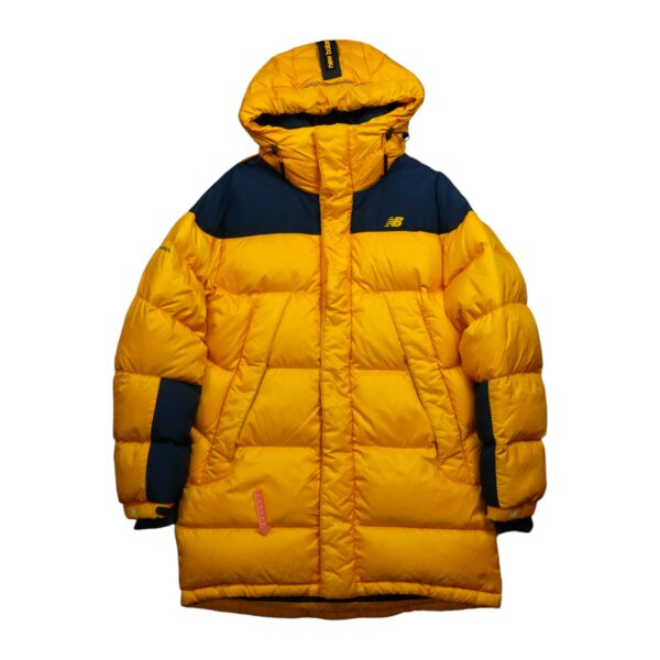 Doudoune homme manches longues jaune New Balance Col Montant QWE2193