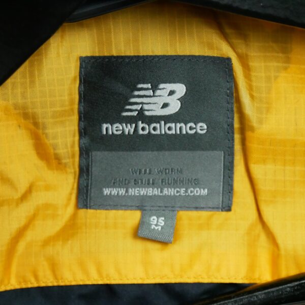 Doudoune homme manches longues jaune New Balance Col Montant QWE2193