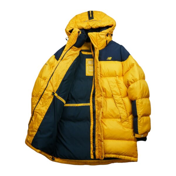Doudoune homme manches longues jaune New Balance Col Montant QWE2193