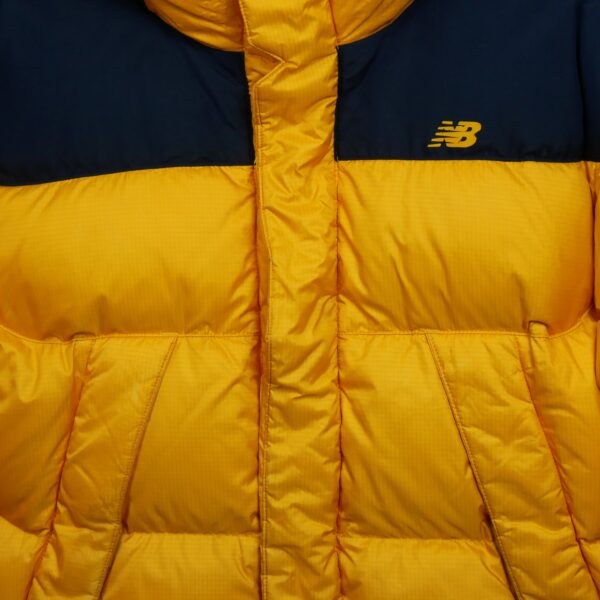 Doudoune homme manches longues jaune New Balance Col Montant QWE2193