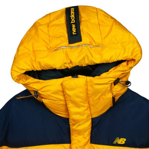 Doudoune homme manches longues jaune New Balance Col Montant QWE2193