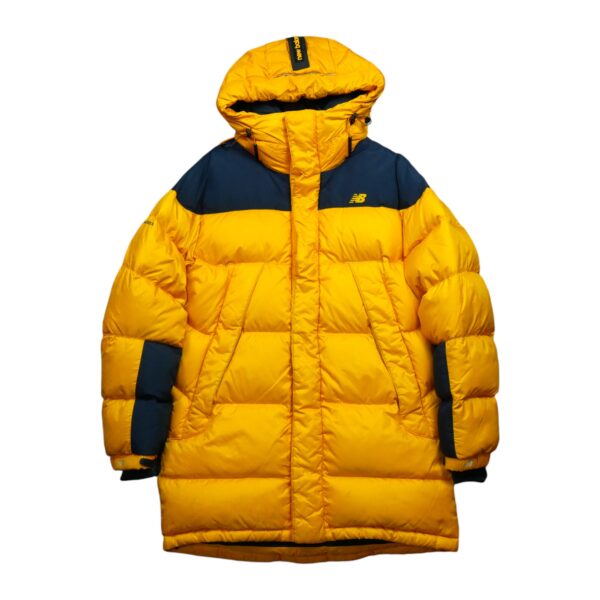 Doudoune homme manches longues jaune New Balance Col Montant QWE2193
