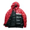 Doudoune homme manches longues noir Vintage Col Montant QWE0181