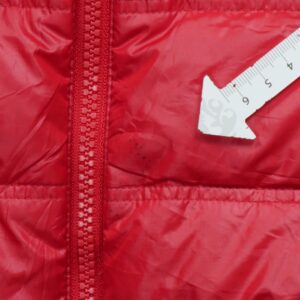 Doudoune homme manches longues rouge Adidas Col Montant QWE1526