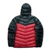 Doudoune homme manches longues rouge Nike Col Montant QWE2104