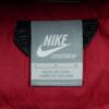 Doudoune homme manches longues rouge Nike Col Montant QWE2104