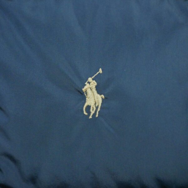 Doudoune homme sans manches bleu Polo Ralph Lauren Col Montant QWE1122