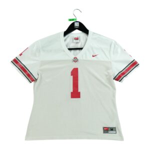 Maillot manches courtes enfant blanc Nike Equipe Ohio State QWE0218