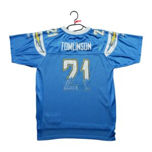 Maillot manches courtes enfant bleu Reebok Equipe Los Angeles Chargers QWE2247