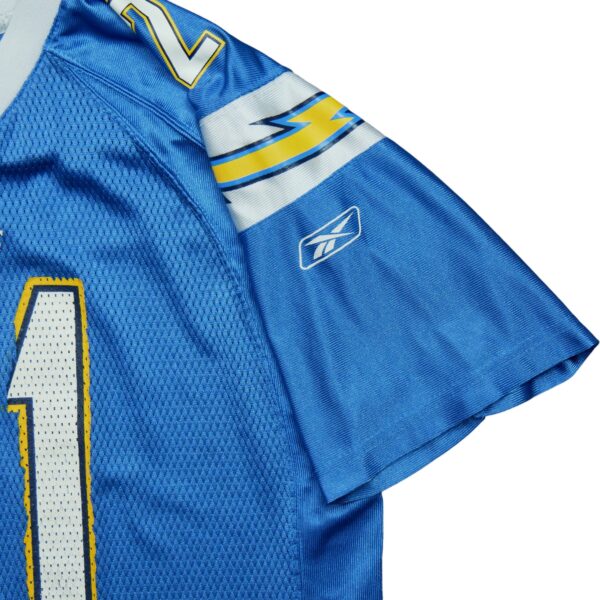 Maillot manches courtes enfant bleu Reebok Equipe Los Angeles Chargers QWE2247