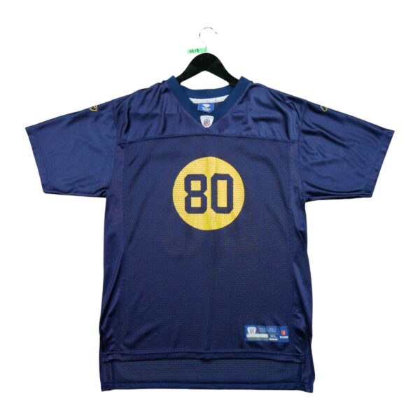 Maillot manches courtes enfant marine Reebok Equipe Green Bay Packers QWE0413