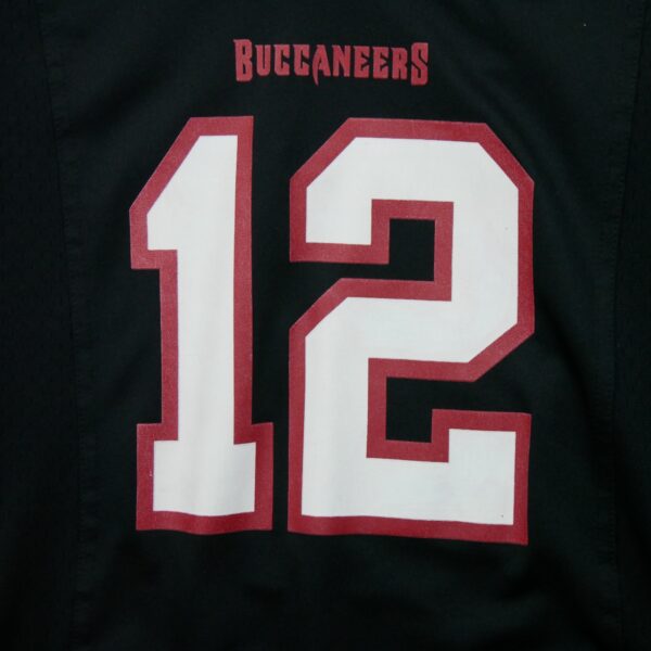 Maillot manches courtes enfant noir Nike Equipe Tampa Bay Buccaneers QWE1144