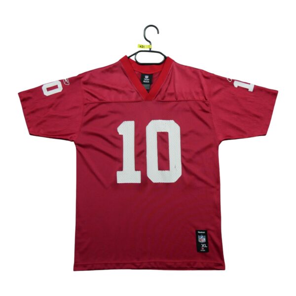 Maillot manches courtes enfant rouge Reebok Equipe New York Giants QWE1624
