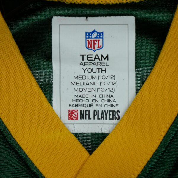 Maillot manches courtes enfant vert NFL Team Apparel Equipe Green Bay Packers QWE0395