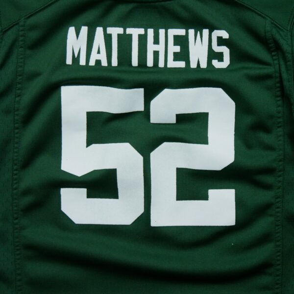Maillot manches courtes enfant vert Nike Equipe Green Bay Packers QWE1032