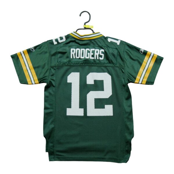 Maillot manches courtes enfant vert Reebok Equipe Green Bay Packers QWE1000