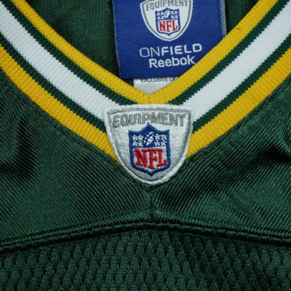 Maillot manches courtes enfant vert Reebok Equipe Green Bay Packers QWE1000