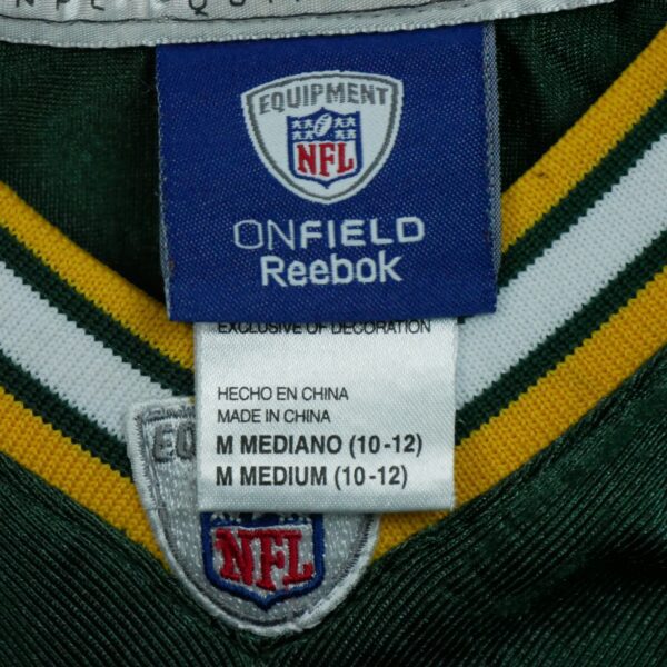 Maillot manches courtes enfant vert Reebok Equipe Green Bay Packers QWE1000