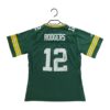 Maillot manches courtes enfant vert Reebok Equipe Green Bay Packers QWE1534