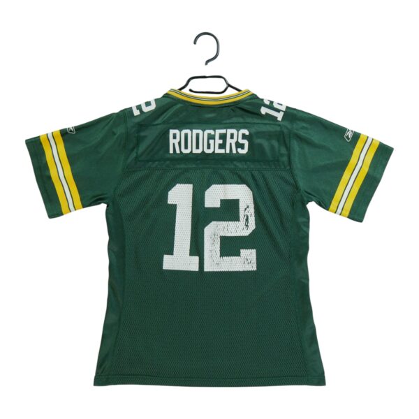 Maillot manches courtes enfant vert Reebok Equipe Green Bay Packers QWE1534