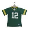 Maillot manches courtes enfant vert Reebok Equipe Green Bay Packers QWE1534